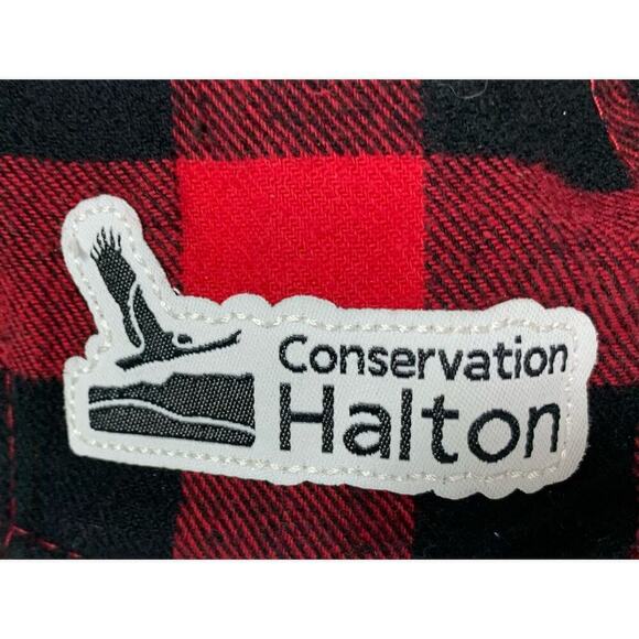 MOUNTSBERG Buffalo Plaid w suede Hat Pukka® Cap Snapback Conservation Halton NWT - Picture 8 of 12
